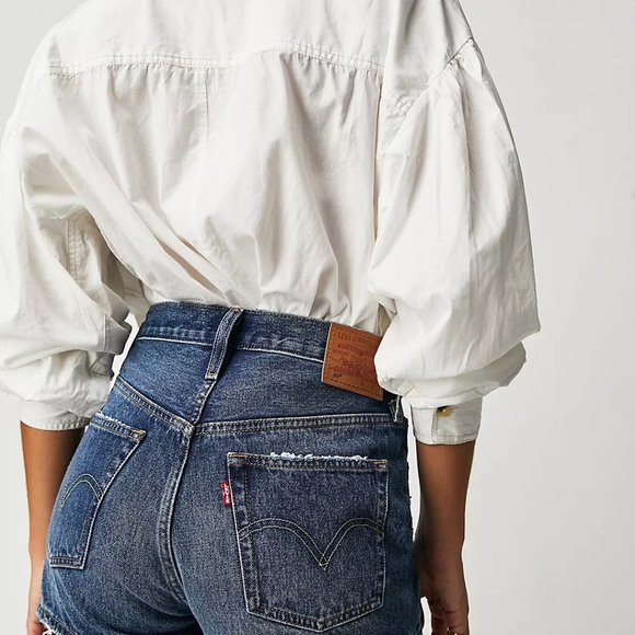 Levi's 501 High Rise Shorts - Picture 2 of 16